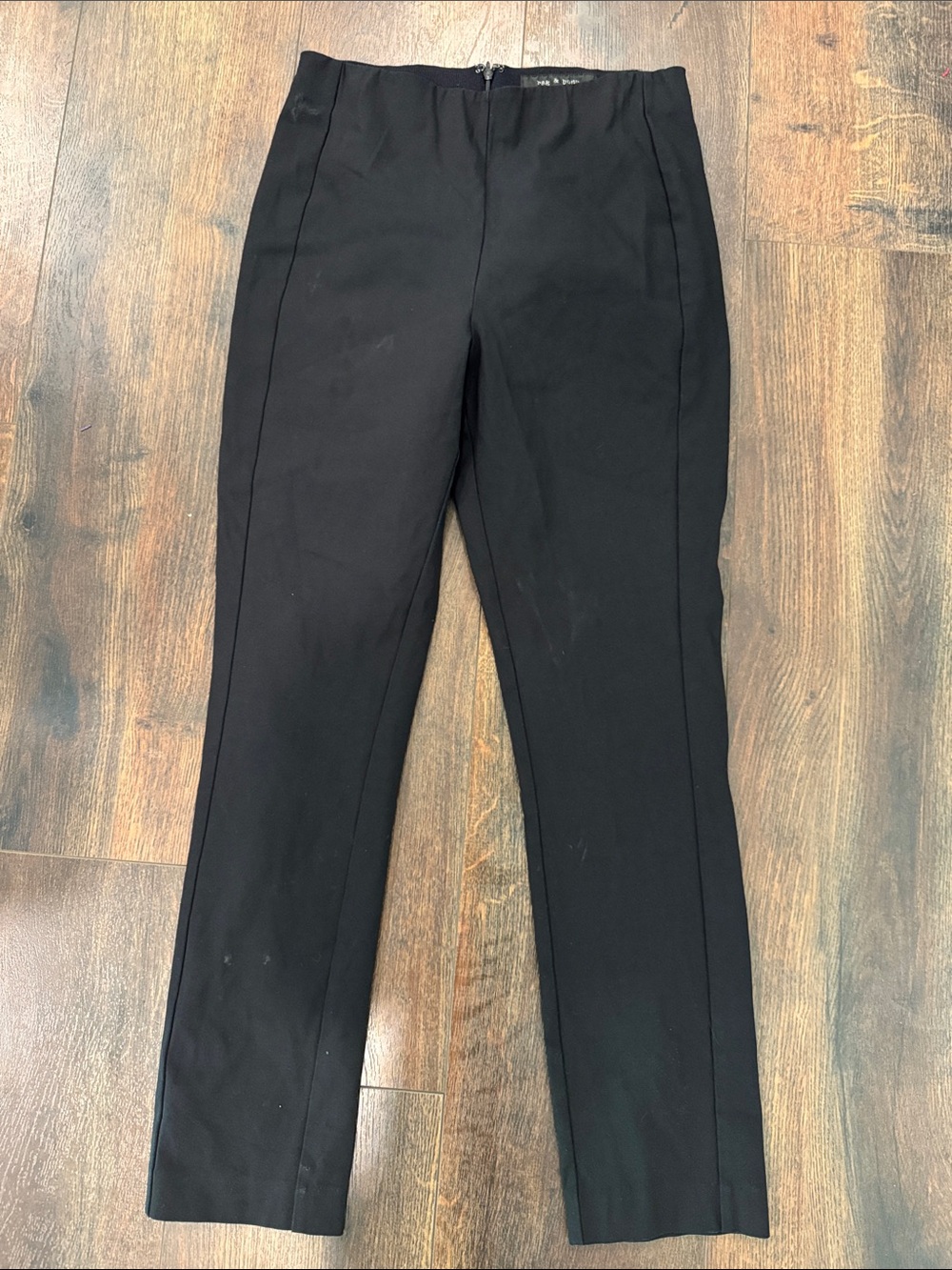 rag & bone Straight Leg Pants in Black size 8 nwot